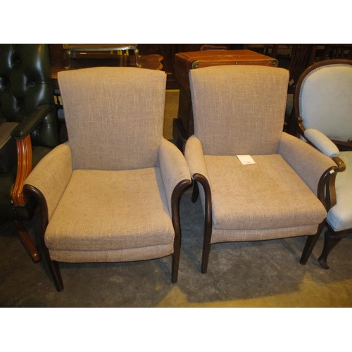 745 - Pair of Parker Knoll Lounge Chairs