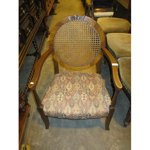 768 - 1930's Bergere Back Arm Chair