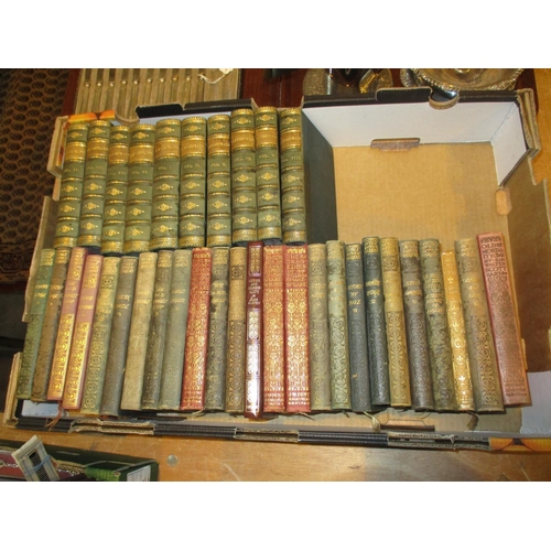 136 - Ten Half Leather Bound Shakespeare Books and Various Others