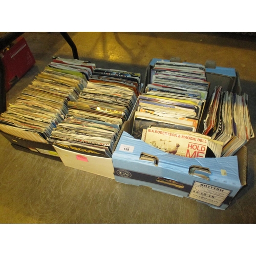 138 - Three Boxes of 45 RPM Records