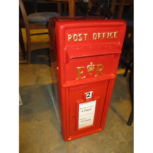 24 - Red Royal Mail Post Box