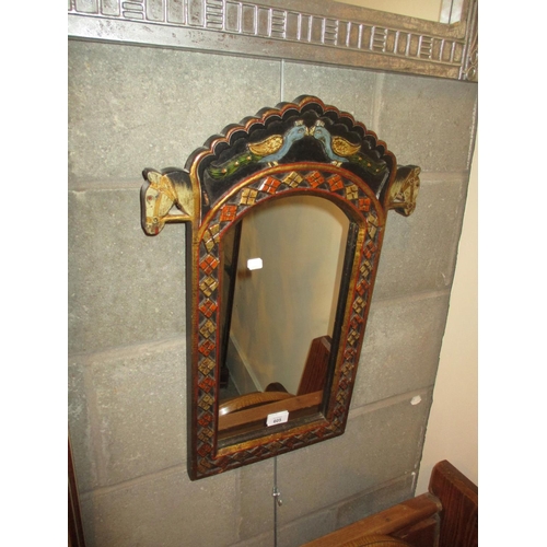 605 - Painted Frame Wall Mirror, 59x41cm