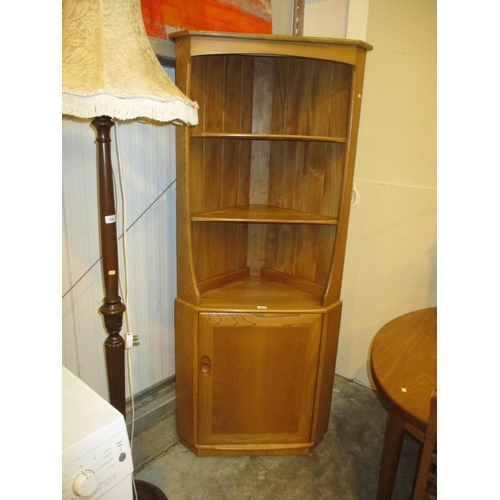 651 - Ercol Corner Cabinet