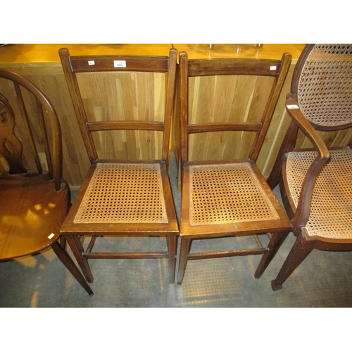 662 - Pair of Edwardian Bedroom Chairs