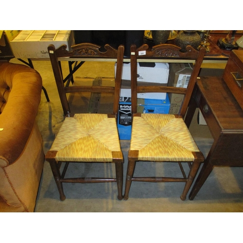 684 - Pair of Edwardian Bedroom Chairs