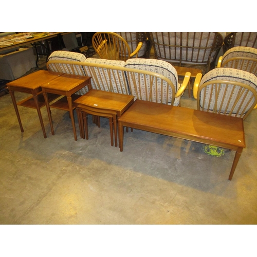 692 - Legate Nest of 3 Tables, 2 Lamp Tables and Coffee Table