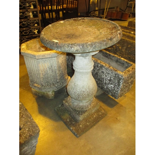 721 - Cast Stone Bird Bath