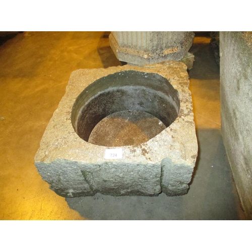 724 - Small Granite Planter