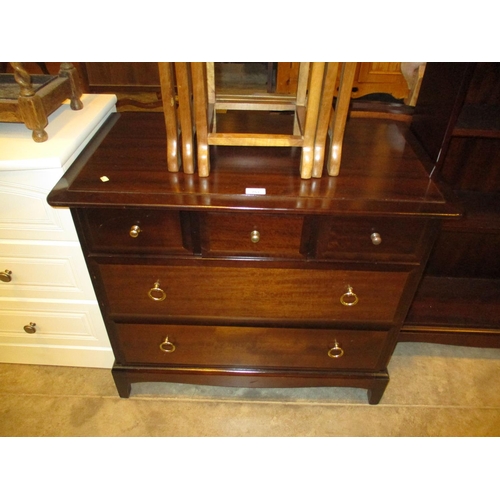 753 - Stag Minstrel Chest of 5 Drawers, 82cm