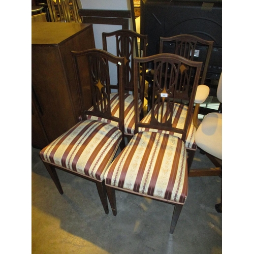 765 - Set of 4 Edwardian Parlour Chairs