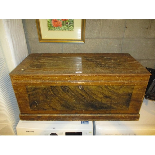 789 - Victorian Scumble Painted Blanket Box