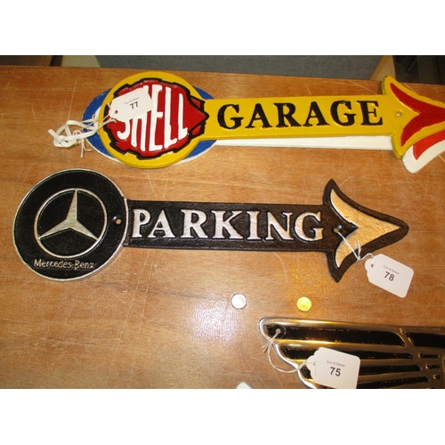 78 - Mercedes Parking Arrow