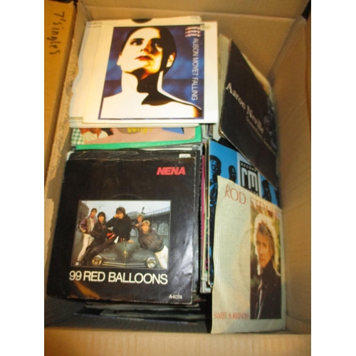 101 - Box of 45s including Nena, Rod Stewart, Alison Moyet