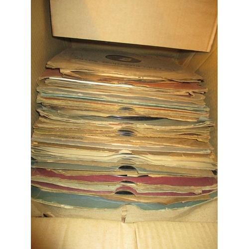 121 - Two Boxes of 78s