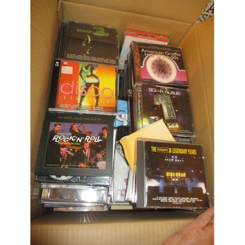 122 - Box of CDs including Rock n Roll, Disco, The Marquee