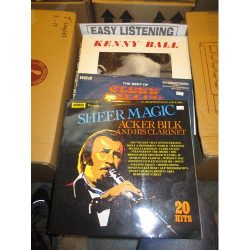 139 - Box of Records including Kenny Ball, Glenn Miller, Acker Bilk