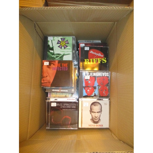 148 - Box of CDs including The The, Talking Heads, Bruce Springsteen