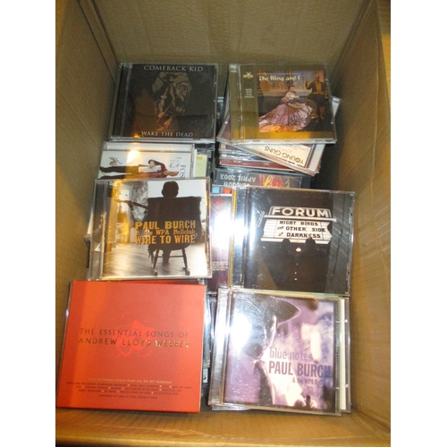 158 - Box of CDs including Paul Burch, Comeback Kid, Musicals