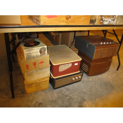 26 - CD Cases, Record Players etc