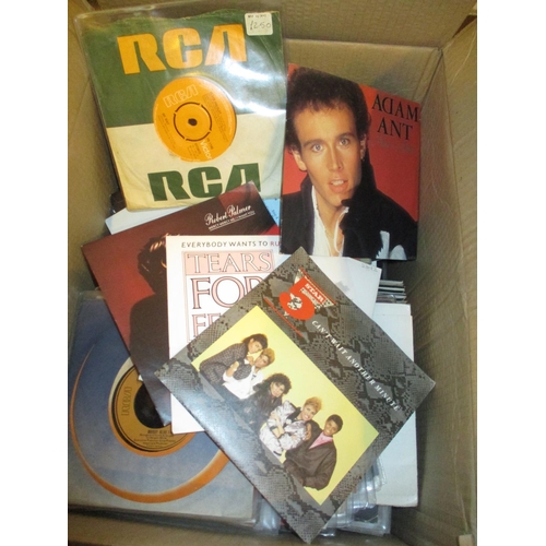 88 - Box of 45s including Elvis, Adam Ant, 5 Star