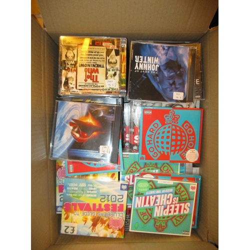 95 - Box of CDs including ZZ Top, Dance, The Who