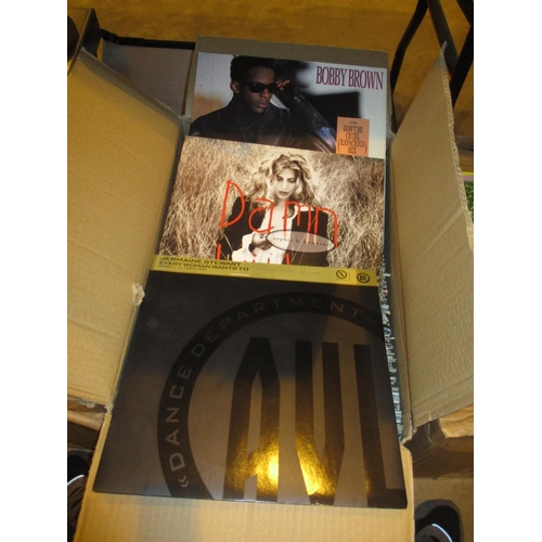 271 - Box of Records including Bobby Brown, Sophie B Hawkins, Jermaine Stewart