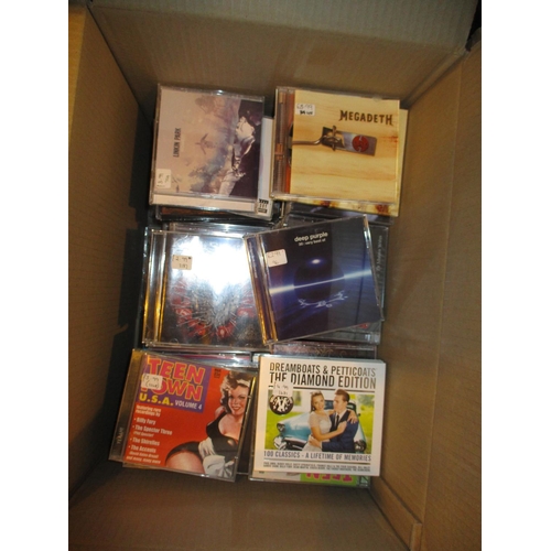 279 - Box of CDs including Linkin Park, Megadeath, Compliations