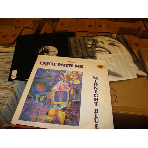 292 - Box of Records including Kava Kava, Distant Cousins, Midnight Blue