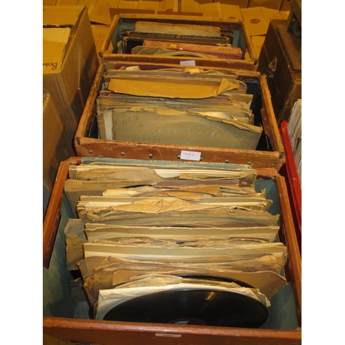 296 - Three Boxes of 78s