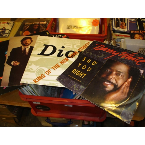 314 - Box of Records including The Honey Dippers, Eric Clapton, Barry White