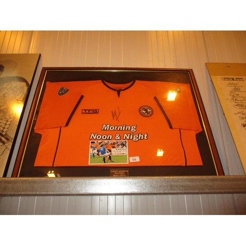 332 - Garry Kenneth Dundee United Signed Shirt 2005-06