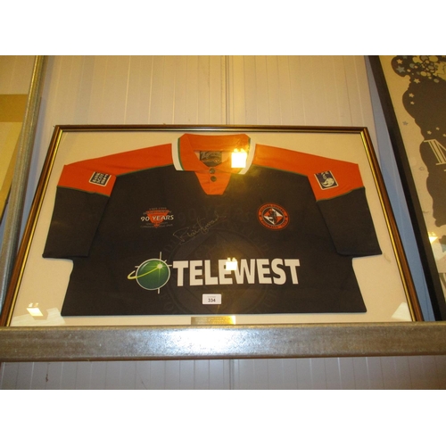 334 - Blair Sturrock Dundee United Signed Shirt 1999-2000