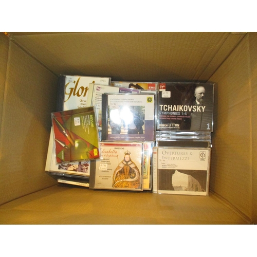 355 - Box of Classical CDs and a Box of Cassettes