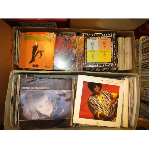 357 - Three Boxes of 45s including Alison Moyet, Joan Armatrading, Toyah