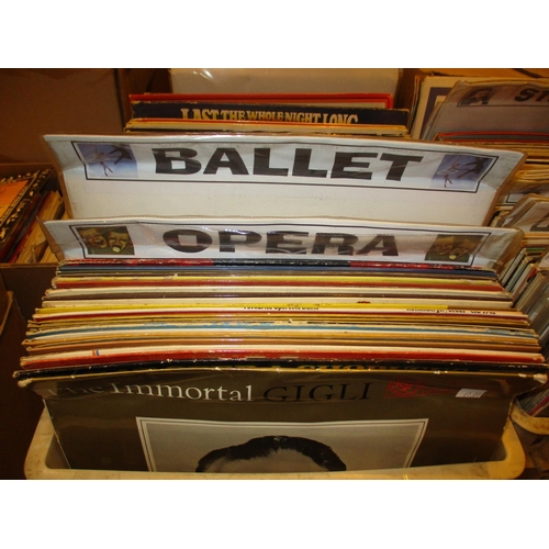 358 - Box of Records including Opera, Ballet