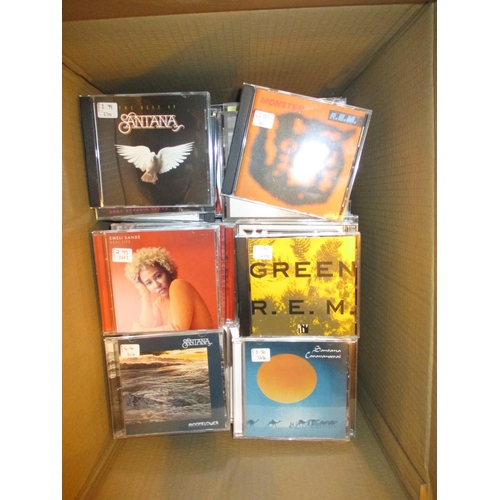 386 - Two Boxes of Rock and Pop CDs