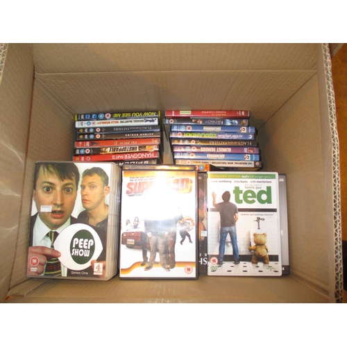 414 - Two Boxes of DVDs