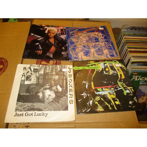 430 - Box of 45s including Billy Idol, Hawkwind, Elton John