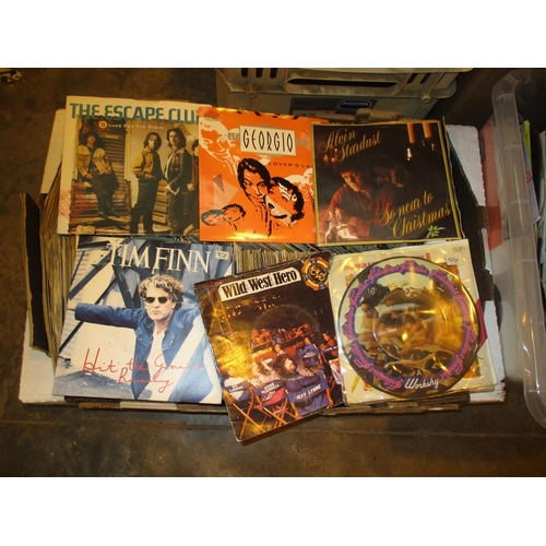 437 - Three Boxes of 45s including Alvin Stardust, Stevie Wonder, Sister Sledge