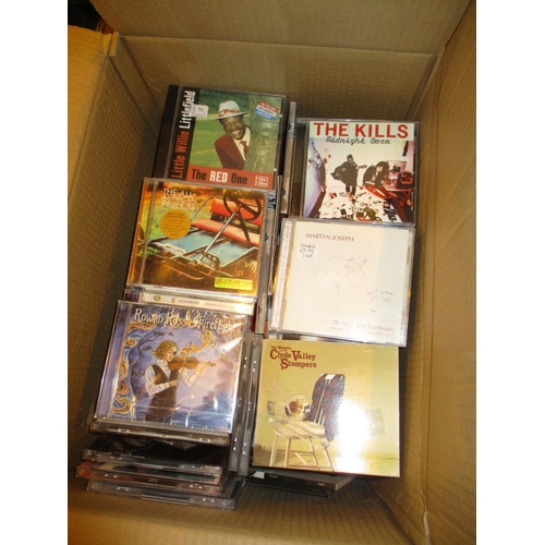 451 - Two Boxes of CDs including Martyn Joseph, Clyde Valley Stompers, Rowan Ross-Fireflight