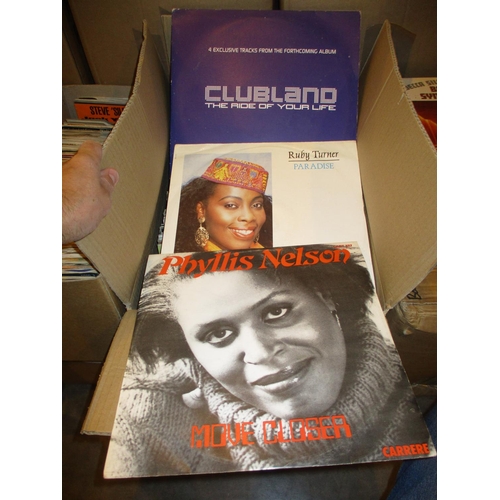 454 - Boxes of Records including Clubland, Ruby Turner, Phyllis Nelson