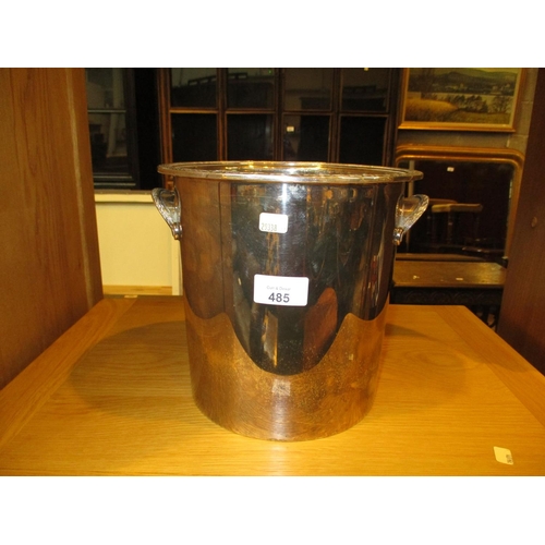 485 - Silver Plated Wine Bucket