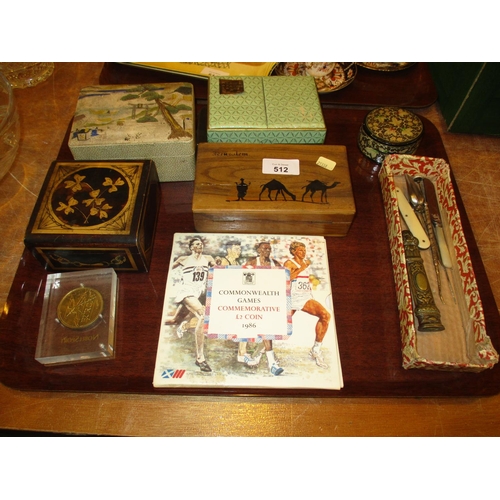 512 - Coins, Playing Cards etc