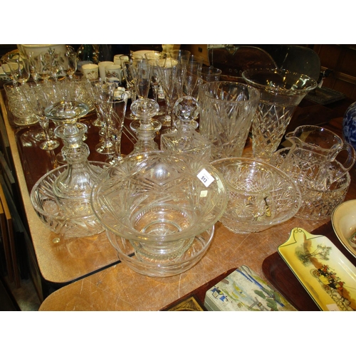 513 - Selection of Crystal and Other Glasswares