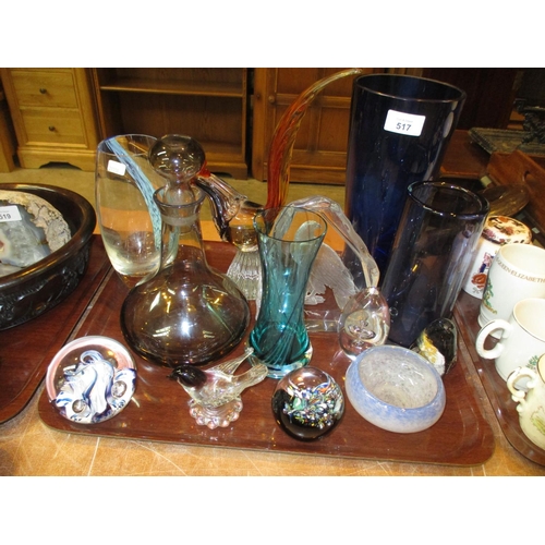 517 - Vasart, Selkirk, Venetian and Other Glass