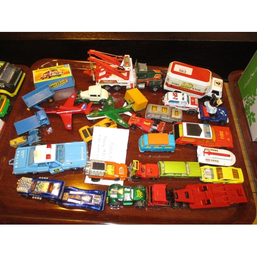 563 - Matchbox 1970s Vehicles