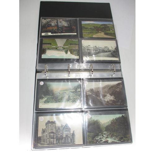 801 - Album of Postcards including Glenfarg, Glendevon, Kinross