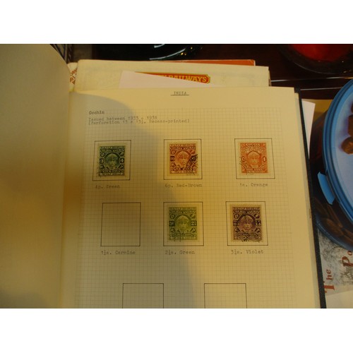 557 - Collection of 19th Century and Later Indian Stamps etc