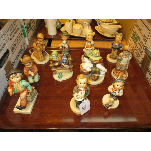 182 - Eleven Hummel Figures