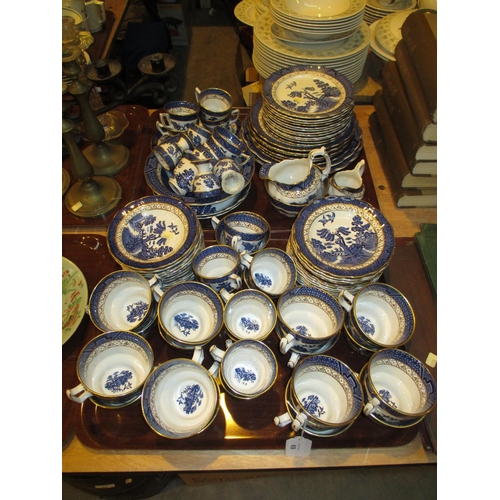 69 - Quantity of Booths Real Old Willow Tea and Dinnerwares